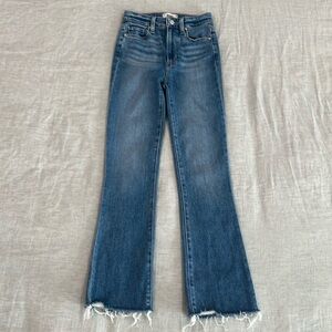 Paige Claudine jeans Darling with Siesta hem size 23 NWOT